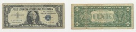 Banconota - Banknote - Stati Uniti d'America - 1 One Dollar "Washington" 1957 B - Timbro Blu

n.a.