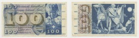 Banconota - Banknote - Svizzera - 100 Franchi 1957 

n.a.