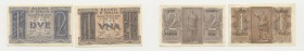 Lotto n.2 Banconote - 1 e 2 Lire 1939 

n.a.