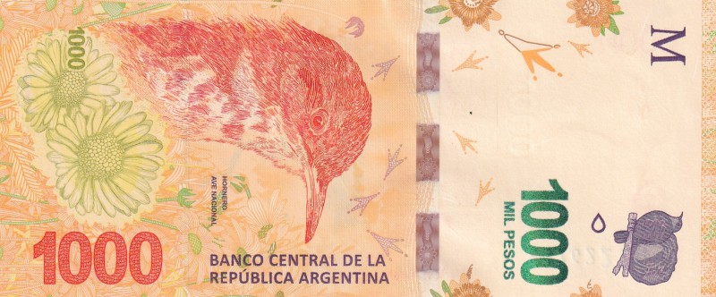 Argentina, 1.000 Pesos, 2020, UNC, p366
Serial Number: 81762214 C
Estimate: 25...