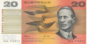 Australia, 20 Dollars, 1991, XF, p46h
Serial Number: RVD 776511
Estimate: 50-100