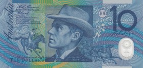 Australia, 10 Dollars, 1993, AUNC, p52a
Polymer plastics banknote
Serial Number: GC 93145148
Estimate: 15-30