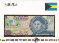 Bahamas, 1 Dollar, 1992, UNC, p50a, FOLDER
Serial Number: D852836
Estimate: 20-40