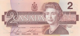 Canada, 2 Dollars, 1986, UNC, p94c
Queen Elizabeth II. Potrait
Serial Number: CBI5818147
Estimate: 10-20
