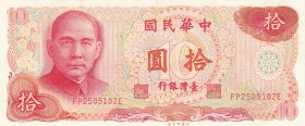 China, 10 Yuan, 1976, UNC, p1984
Serial Number: FP250510ZE
Estimate: 10-20