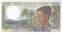 Comoros, 1.000 Francs, 1976, UNC, p8a
Serial Number: B.06 53290
Estimate: 40-80