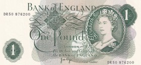 Great Britain, 1 Pound, 1970/1978, AUNC(-), p374g
Queen Elizabeth II. Potrait
Serial Number: DR50 876200
Estimate: 10-20