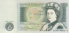Great Britain, 1 Pound, 1981/1984, UNC, p377b
Queen Elizabeth II. Potrait
Serial Number: AZ02 586213
Estimate: 15-30