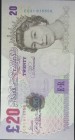 Great Britain, 20 Pounds, 2004, UNC, p390b
Queen Elizabeth II. Potrait
Sign: Bailey
Serial Number: EC31 615558
Estimate: 50-100