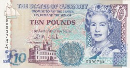 Guernsey, 10 Pounds, 1995, AUNC, p57b
Queen Elizabeth II. Potrait
Low Serial Number
Serial Number: D000784
Estimate: 35-70