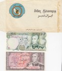 Iran, 20-50 Rials, 1974/1979, UNC, p100a; p101c, (Total 2 banknotes)
Stamped and scaly
With stamp envelope
Serial Number: 105/042250, 249/559680
E...