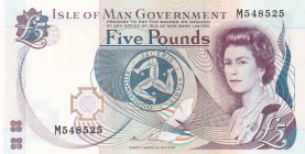 Isle of Man, 5 Pounds, 2015, UNC, p48a
Queen Elizabeth II. Potrait
Serial Number: M548525
Estimate: 20-40