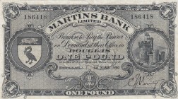 Isle of Man, 1 Pound, 1950, VF(+), p19b
Serial Number: 186418
Estimate: 75-150