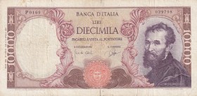 Italy, 10.000 Lire, 1962, FINE(+), p97
Serial Number: P0169 029798
Estimate: 35-70