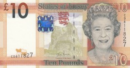 Jersey, 10 Pounds, 2010, UNC, p34a
Queen Elizabeth II. Potrait
Serial Number: CD811827
Estimate: 30-60