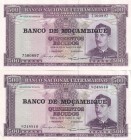 Mozambique, 500 Escudos, 1967, p118, (Total 2 banknotes)
7500897, UNC, 8248810, AUNC(+)
Estimate: 10-20