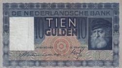 Netherlands, 10 Gulden, 1938, VF, p49
Serial Number: QG 075155
Estimate: 30-60