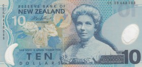 New Zealand, 10 Dollars, 2006, UNC, p186b
Polymer plastics banknote
Serial Number: CE 06448068
Estimate: 15-30