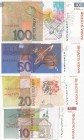 Slovenia, 10-20-50-100 Tolarjev, UNC, (Total 4 banknotes)
10 Tolarjev, 1992, p11; 20 Tolarjev, 1992, p12; 50 Tolarjev, 1992, p13; 100 Tolarjev, 2003,...