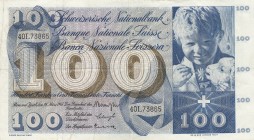 Switzerland, 100 Franken, 1963, VF, p49e
Serial Number: 40L73865
Estimate: 30-60