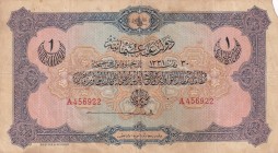Turkey, Ottoman Empire, 1 Livre, 1915, FINE(+), p69, Talat / Hüseyin Cahid
V. Mehmed Reşad Period, AH: 30 March 1331, sign: Talat / Hüseyin Cahid
Th...