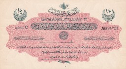 Turkey, Ottoman Empire, 1/2 Livre, 1916, UNC, p82, Talat / Hüseyin Cahid
V. Mehmed Reşad Period, AH: 22 December 1331, sign: Talat / Hüseyin Cahid
S...