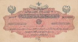 Turkey, Ottoman Empire, 1/2 Livre, 1916, XF, p82, Talat / Panfili
V. Mehmed Reşad Period, A.H.: December 22, 1331, signature: Talat / Panfili
There ...