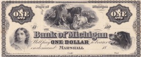 Confederate States of America, 1 Dollar, 18XX, UNC,
Michigan
Estimate: 75-150