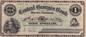 Confederate States of America, 1 Dollar, 1874, UNC,
Georgia
Estimate: 100-200
