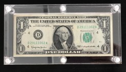 United States of America, 1 Dollar, 1963, UNC, BUNDLE
in special glass protector
Estimate: 500-1000