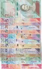 Venezuela, 2-5-10-20-50-100-200-500-1.000-2.000-5.000-10.000-20.000 Bolivares, 2016/2018, UNC, (Total 13 banknotes)
Estimate: 15-30