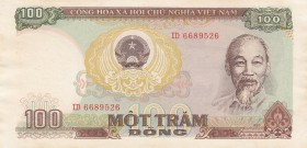 Viet Nam, 100 Dông, 1985, UNC, p98a
Serial Number: ID 6689526
Estimate: 10-20