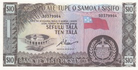 Western Samoa, 10 Tala, 1967, UNC, p18d
Serial Number: S0379964
Estimate: 50-100