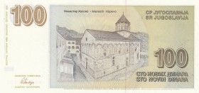 Yugoslavia, 100 Novih Dinara, 1996, UNC, p152
Serial Number: AH6934730
Estimate: 20-40