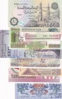 Mix Lot, UNC, (Total 9 banknotes)
Bhutan 1 Ngultrum, 2013; Tatarstan 100 Rubles, 1991; Georgia, 25 Dinara, 1991; Viet Nam, 1.000 Dong, 1988; Venezuel...