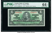 Canada Bank of Canada $1 2.1.1937 Pick 58a BC-21a PMG Choice Uncirculated 64 EPQ. 

HID09801242017

© 2020 Heritage Auctions | All Rights Reserved