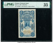 Finland Finlands Bank 5 Markkaa 1897 Pick 1a PMG Choice Very Fine 35. 

HID09801242017

© 2020 Heritage Auctions | All Rights Reserved