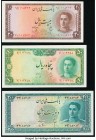 Iran Bank Melli 20; 50; 200 Rials ND (1948) (2); ND (1951) Pick 48; 49; 51 Three Examples About Uncirculated-Crisp Uncirculated. 

HID09801242017

© 2...