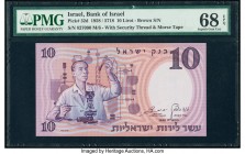 Israel Bank of Israel 10 Lirot 1958 / 5718 Pick 32d PMG Superb Gem Unc 68 EPQ. 

HID09801242017

© 2020 Heritage Auctions | All Rights Reserved