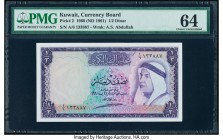 Kuwait Kuwait Currency Board 1/2 Dinar 1960 (ND 1961) Pick 2 PMG Choice Uncirculated 64. 

HID09801242017

© 2020 Heritage Auctions | All Rights Reser...