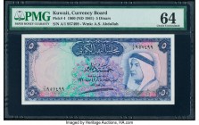 Kuwait Kuwait Currency Board 5 Dinars 1960 (ND 1961) Pick 4 PMG Choice Uncirculated 64. 

HID09801242017

© 2020 Heritage Auctions | All Rights Reserv...