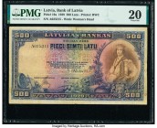 Latvia Bank of Latvia 500 Latu 1929 Pick 19a PMG Very Fine 20. Tape repair. 

HID09801242017

© 2020 Heritage Auctions | All Rights Reserved