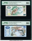 Sri Lanka Central Bank of Ceylon 20; 50 Rupees 26.3.1979 Pick 86a; 87a PMG Gem Uncirculated 66 EPQ (2). 

HID09801242017

© 2020 Heritage Auctions | A...