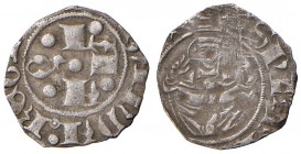 L’Aquila. Giovanna II di Durazzo (1414-1435). Bolognino AG gr. 0,42. CNI –. D.A. 48. MIR –. Come per il precedente, anche questo bolognino ha le lette...