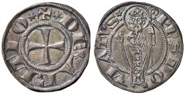 Arezzo. Guido Tarlati di Pietramala vescovo (1316-1326). Grosso agontano AG gr. 2,35. CNI 2. MIR 11 (Guglielmo degli Ubertini, 1267-1289). Molto raro ...