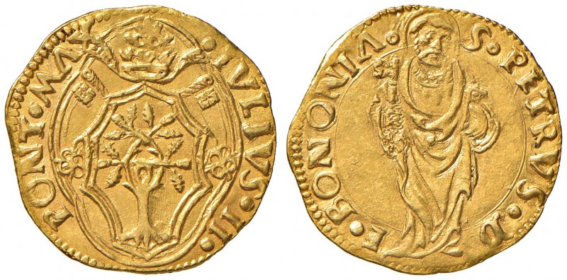 Bologna. Giulio II (1503-1513). Ducato papale (1503-1507) AV gr. 3,48. Muntoni 9...