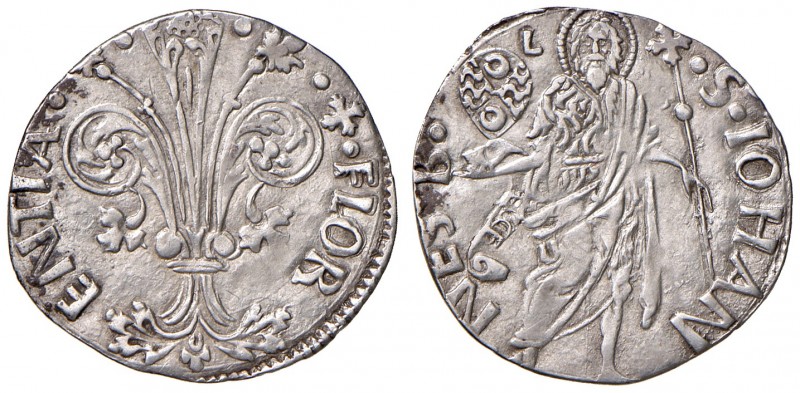 Firenze. Repubblica sec. XIII-1532.1477/II semestre. Grosso da 6 soldi e 8 denar...