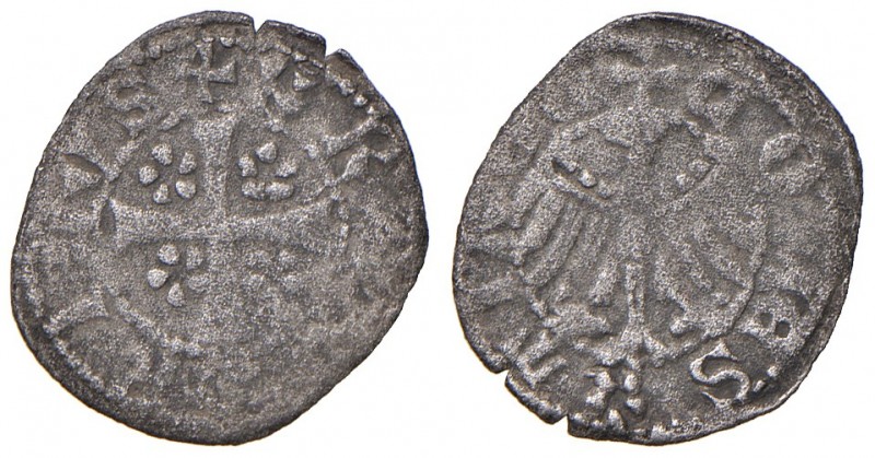 Merano. Federico IV conte (1406-1439). Quattrino MI gr. 0,59. CNTM cfr. 552b, ma...