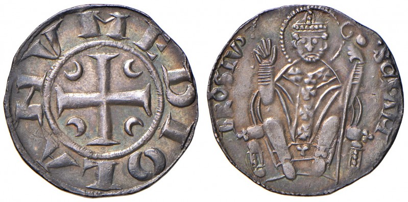 Milano. Prima Repubblica (1250-1310). Ambrosino AG gr. 2,89. Crippa 23. MIR 66/3...