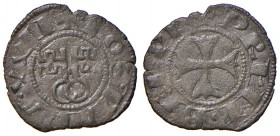 Montefiascone. Giovanni XXII (1316-1334). Denaro paparino MI gr. 0,55. Muntoni 5. Berman 173. MIR 188/1. Raro. Buon BB
